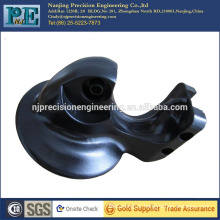 High quality customized high demand casting black coating steel machinery parts